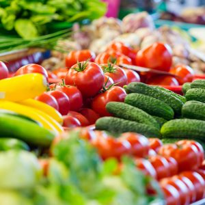 A zöldségek és gyümölcsök színkódja